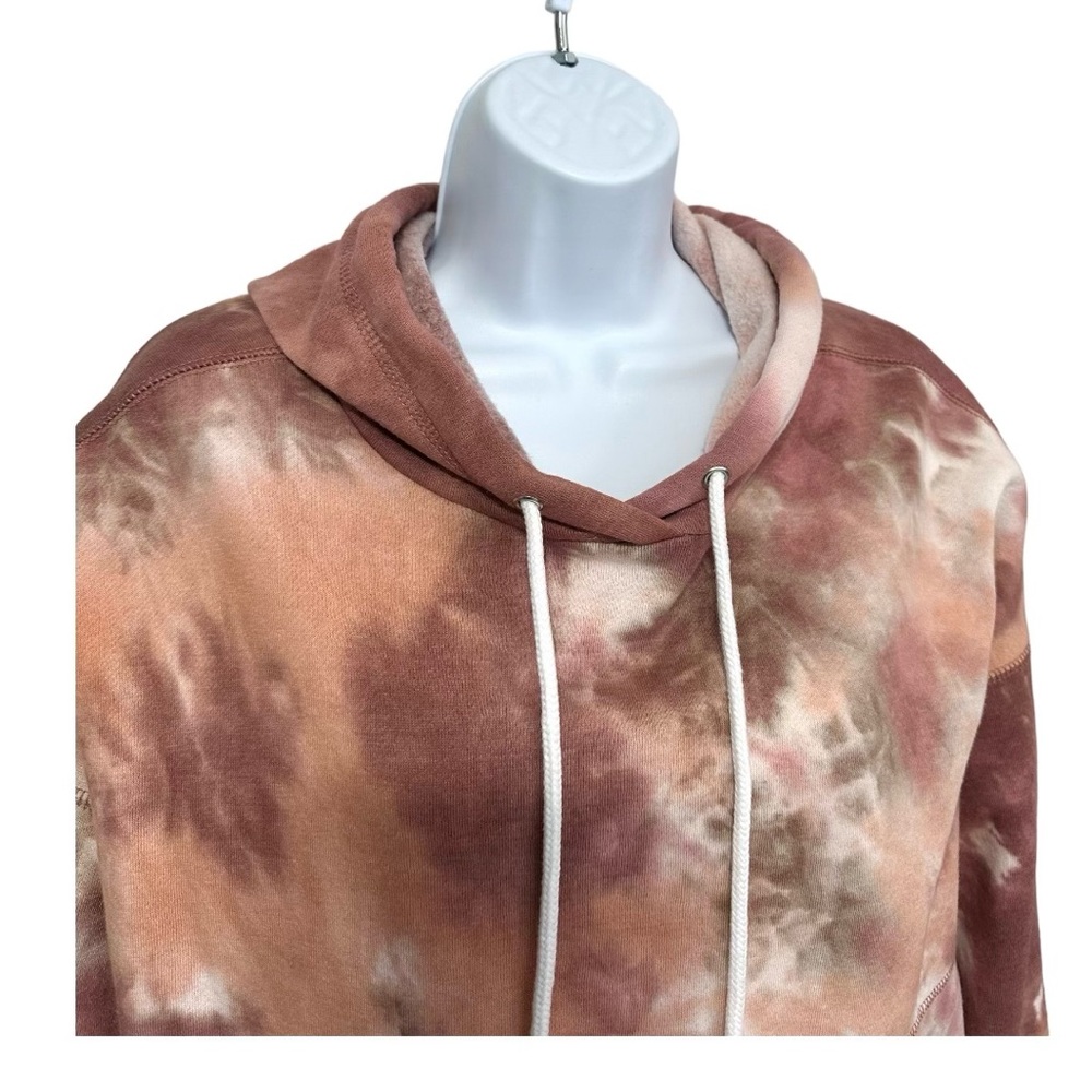Tie-Dye Cropped Hoodie - Picture 3 of 8